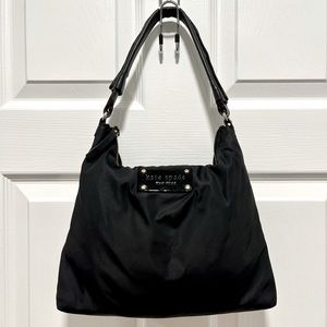 Kate Spade Black Nylon Shoulder Bag